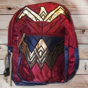 DC Comics Wonder Woman Backpack Batman vs Spider-Man
